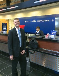 Josh Mission airport checkin